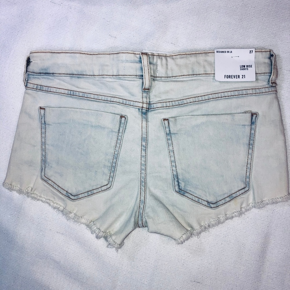 2 Pairs Shorts-Hollister/Forever 21-Sz 27 - Picture 3 of 7